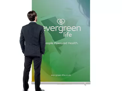 1200mm x 2000mm Roller Banner example